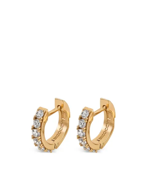 Emanuele Bicocchi crystal hoop earrings