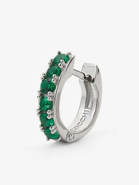 Emanuele Bicocchi crystal hoop earring
