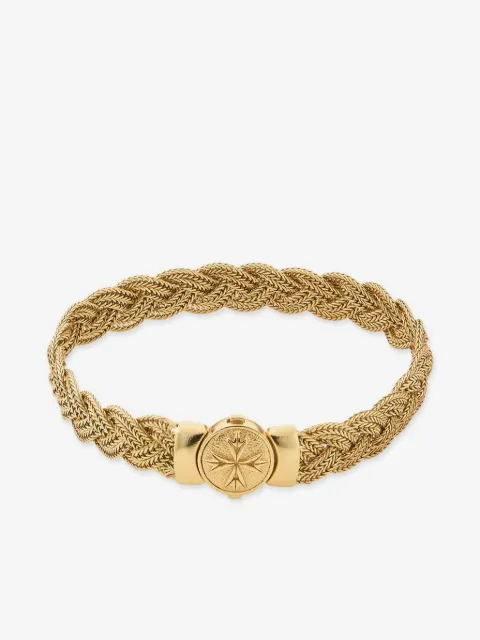 Emanuele Bicocchi diamond-cut flat braided bracelet