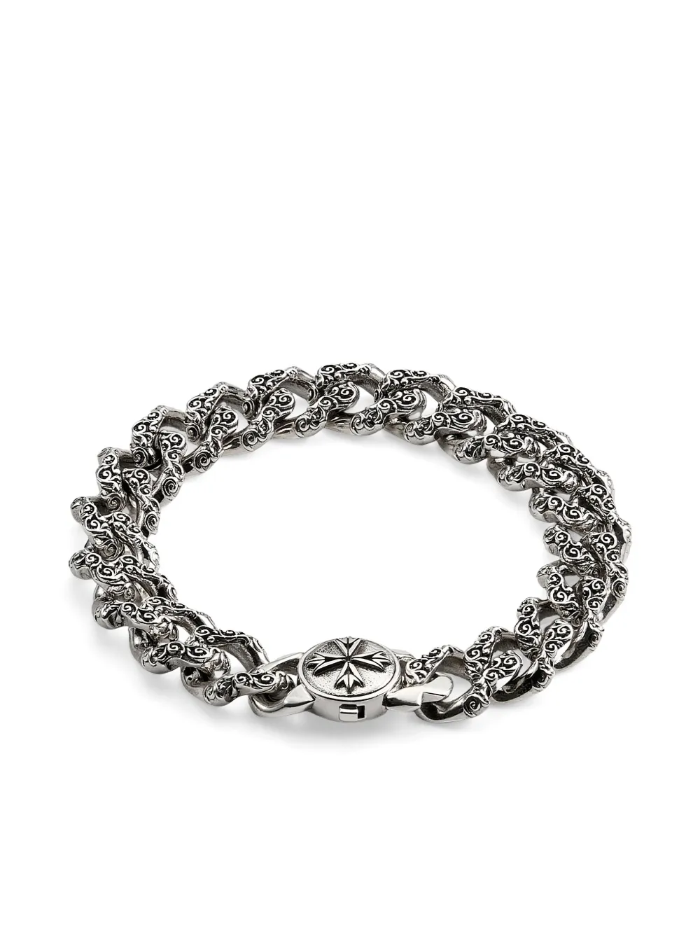 Emanuele Bicocchi pulsera de cadena Flourish | plateado | Image 1