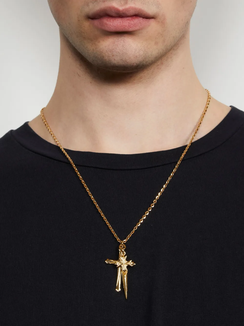 Emanuele Bicocchi Cross-pendant Necklace In 金色
