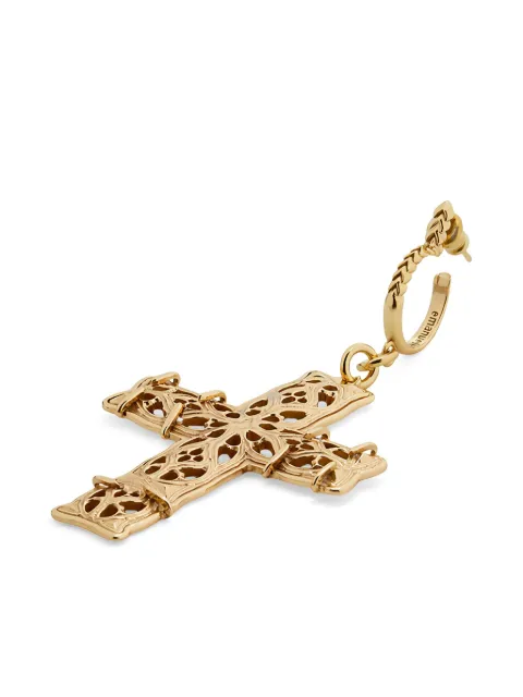 Emanuele Bicocchi Notre-Dame Cross earring