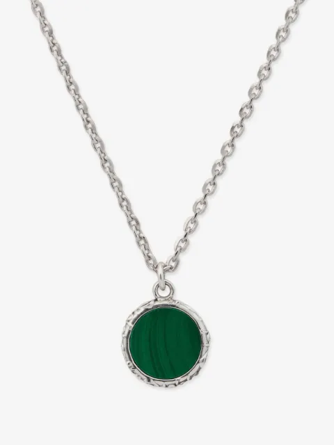 Emanuele Bicocchi flourish amulet malachite necklace 