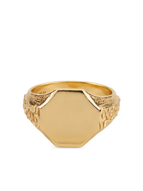 Emanuele Bicocchi brushed-finish ring 