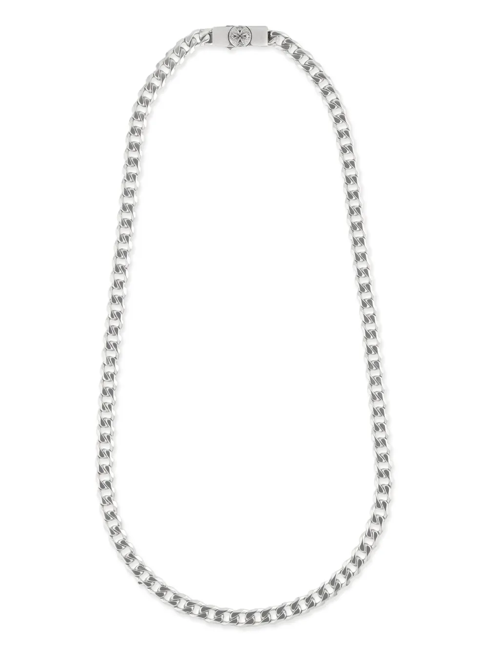 logo-engraved necklace