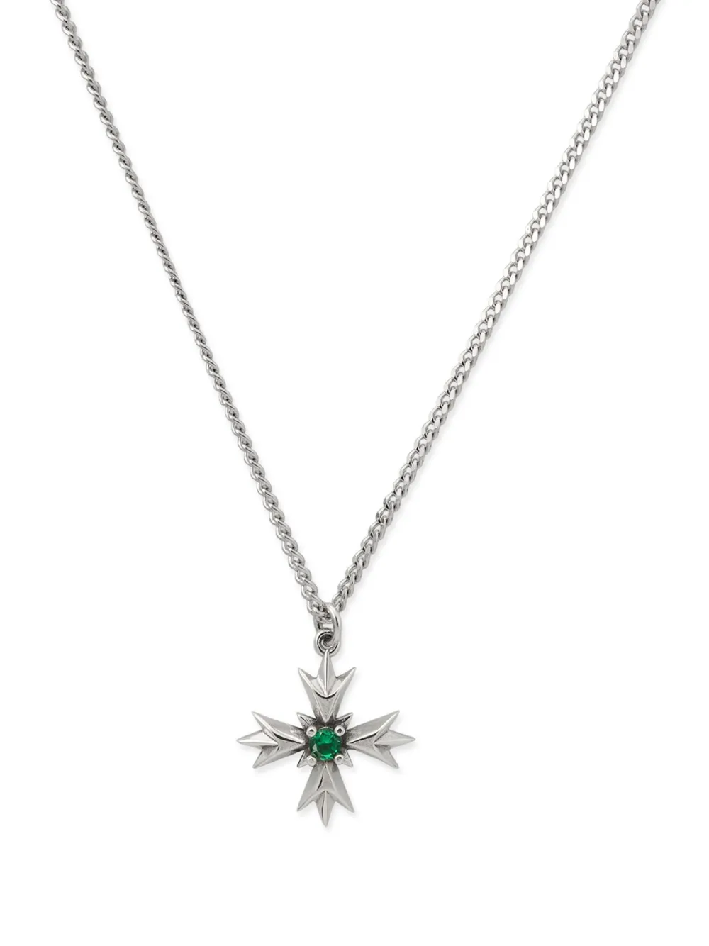 Emanuele Bicocchi collar Crest Crystal | plateado | Image 1