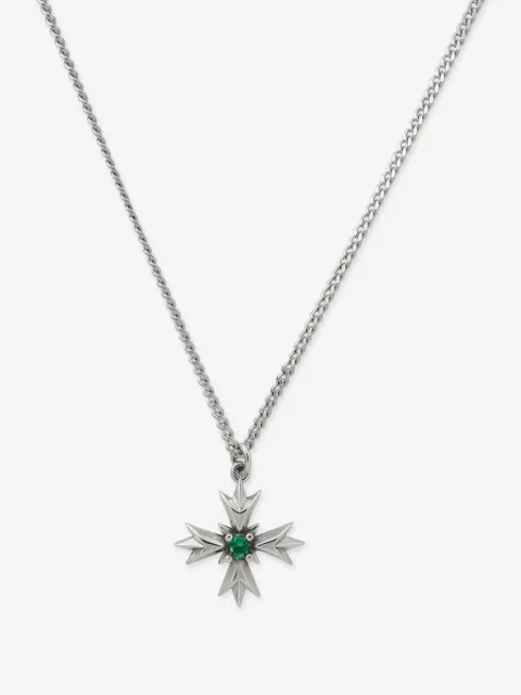 Emanuele Bicocchi Crest Crystal 项链