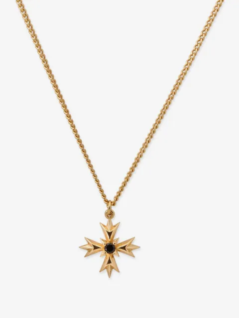 Emanuele Bicocchi Crest Crystal necklace