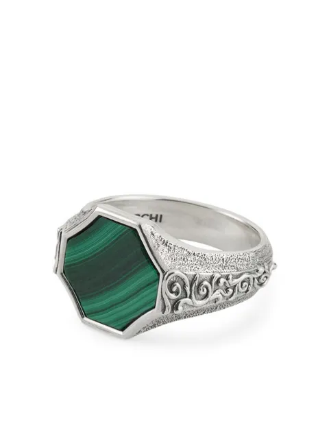Emanuele Bicocchi brushed-finish ring 