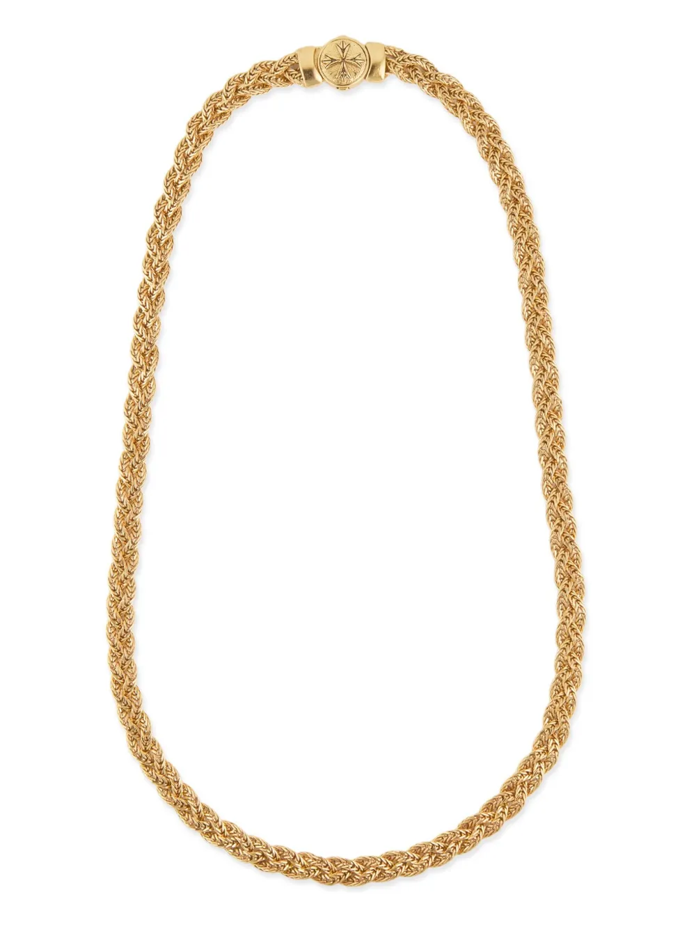 Emanuele Bicocchi collar de cadena trenzada | dorado | Image 1
