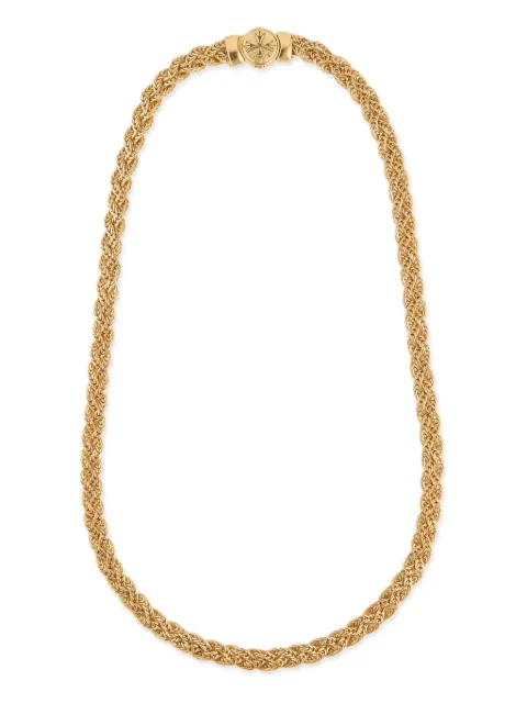 Emanuele Bicocchi collar de cadena trenzada
