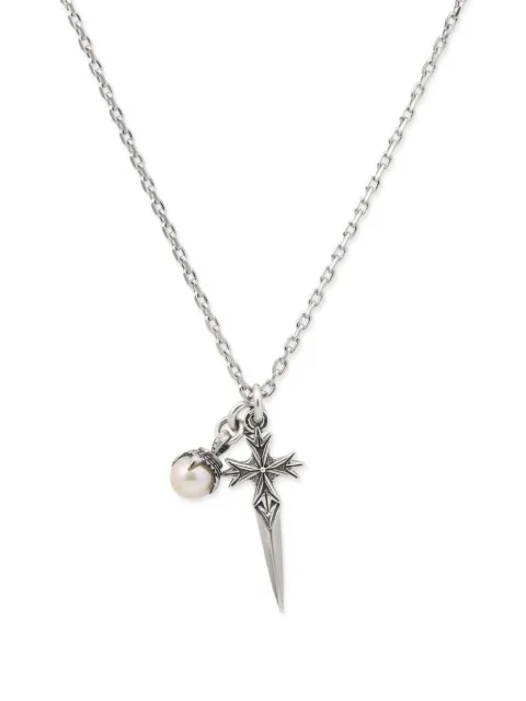 Emanuele Bicocchi pearl-pendant necklace 