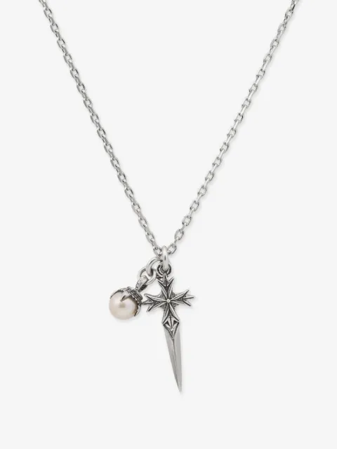 Emanuele Bicocchi pearl-pendant necklace