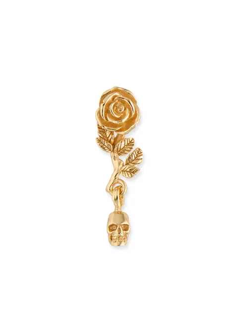 Emanuele Bicocchi arete Rose and Skull