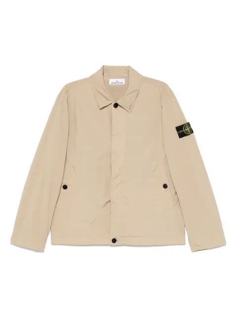 Stone Island chamarra con distintivo Compass