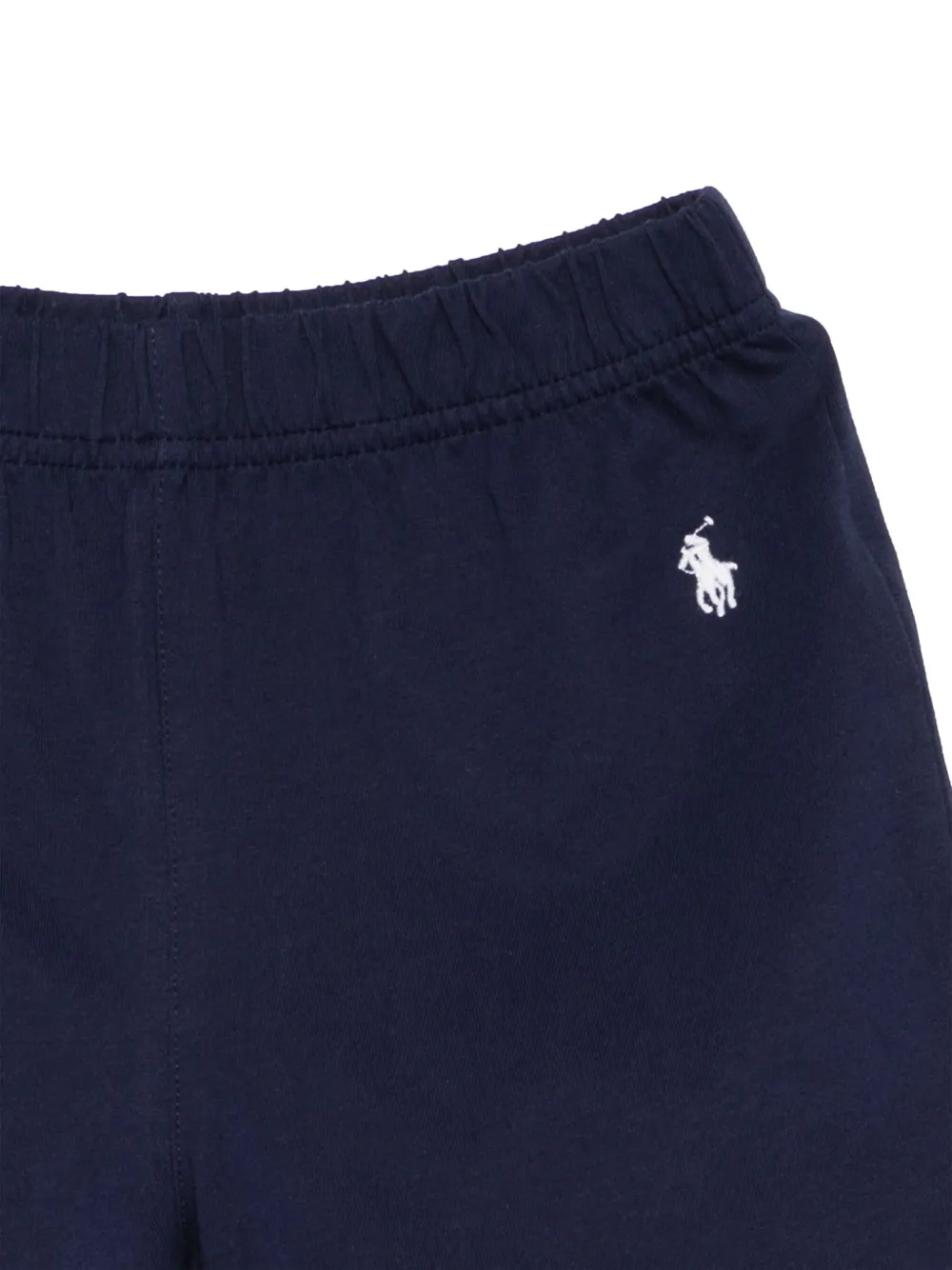 POLO RALPH LAUREN KIDS Polo Pony shirt en short met borduurwerk Blauw