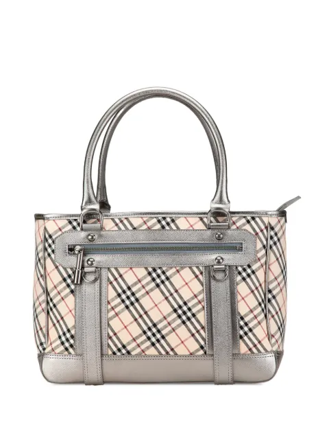 Burberry Pre-Owned 2000-2017 Nova Check Canvas tote bag