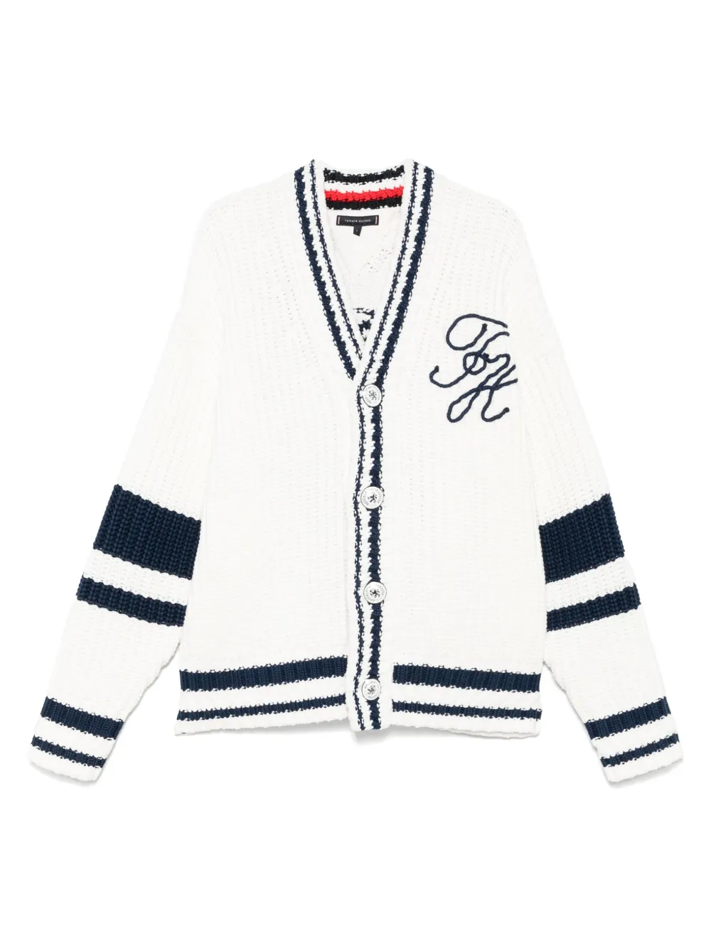 fisherman's knitted cardigan