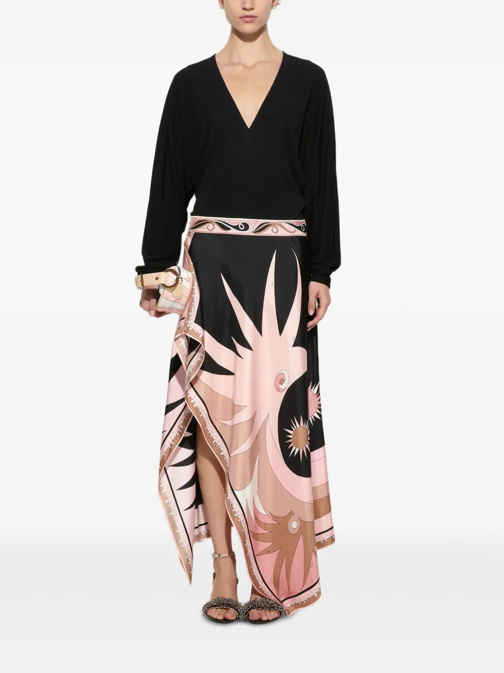 PUCCI Jurk met Stella-print Zwart