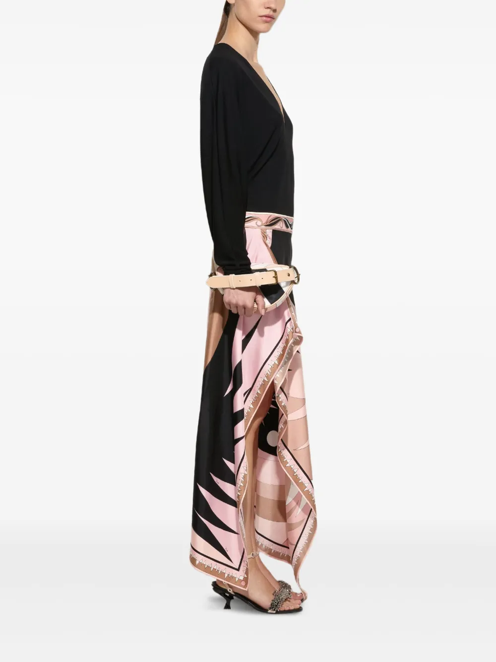 PUCCI Jurk met Stella-print Zwart