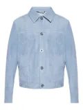 Versace leather jacket - Blue