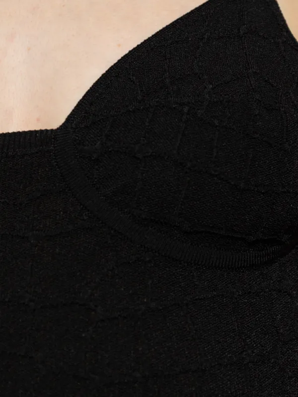 Jacquemus Jersey Mini Dress | Black | FARFETCH