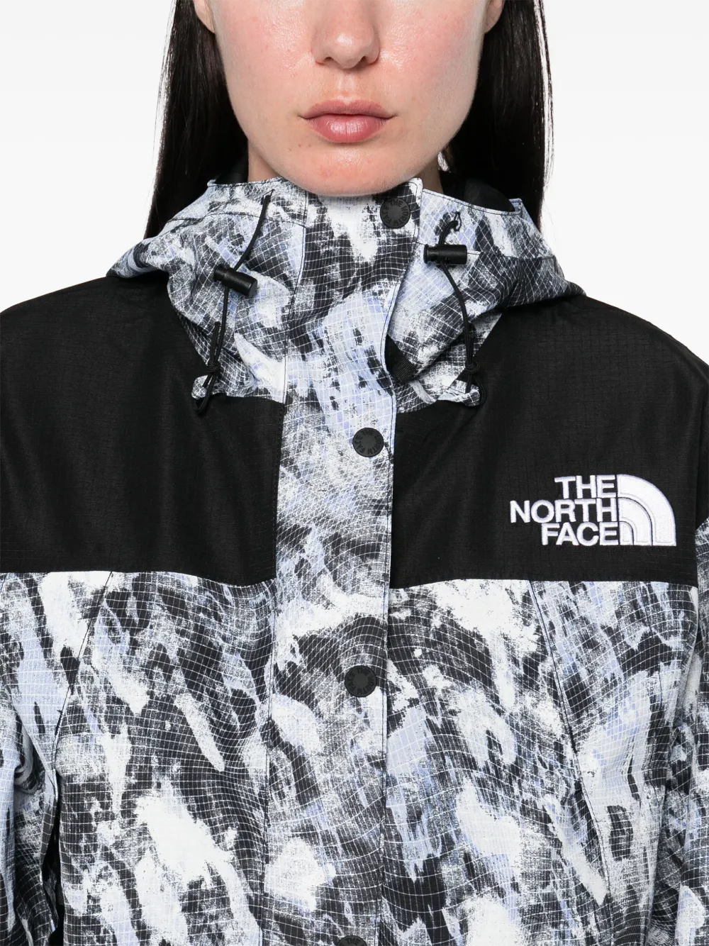 Shop The North Face Dryvent Mono Mountain Jacket In Blue