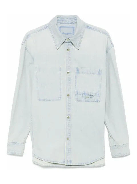 Wooyoungmi camisa de mezclilla Wildflower