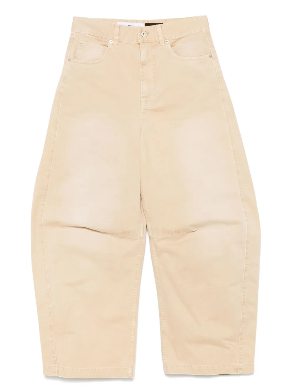 logo-patch trousers