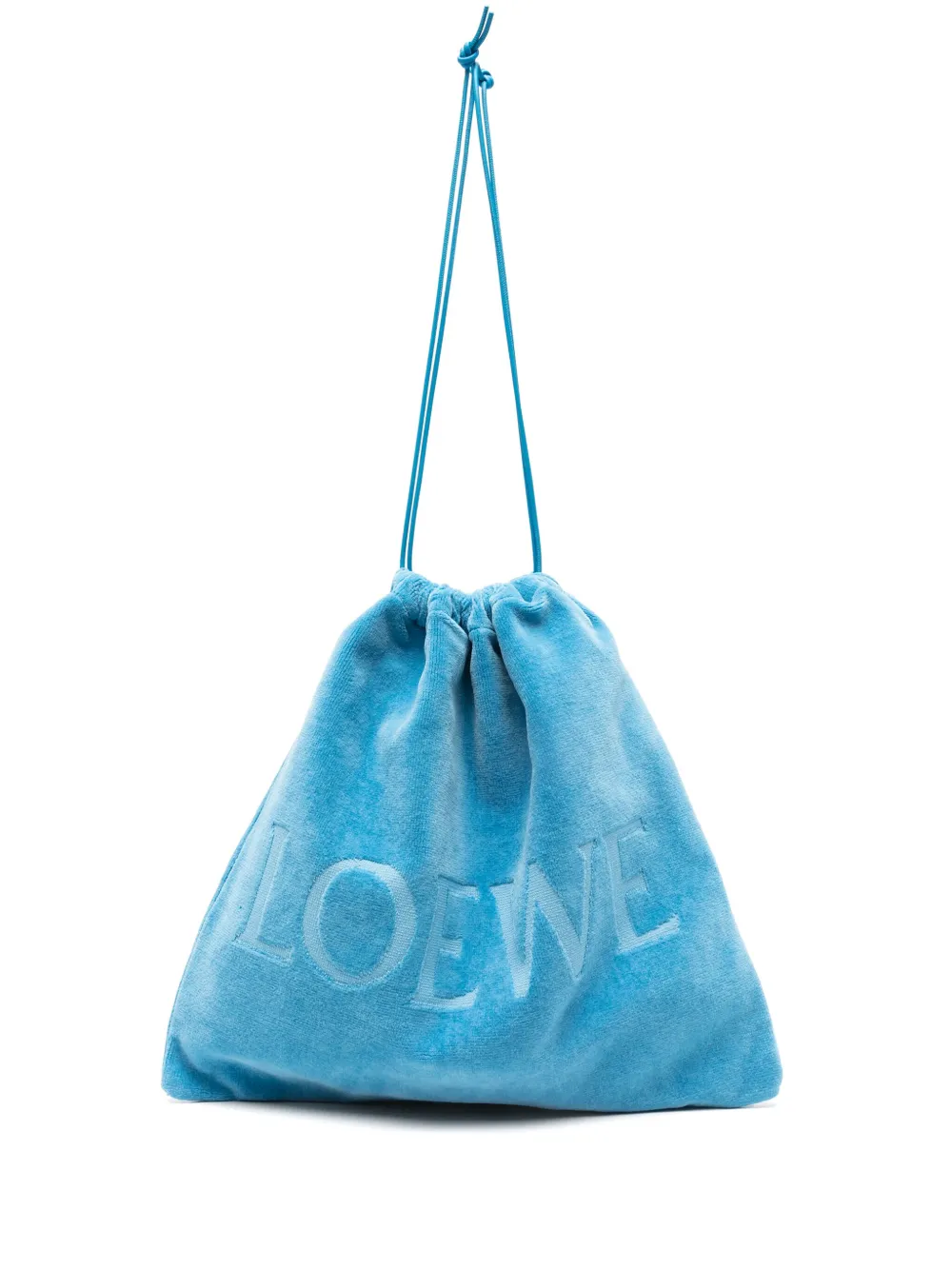 Клатч с логотипом LOEWE, украшенный стразами