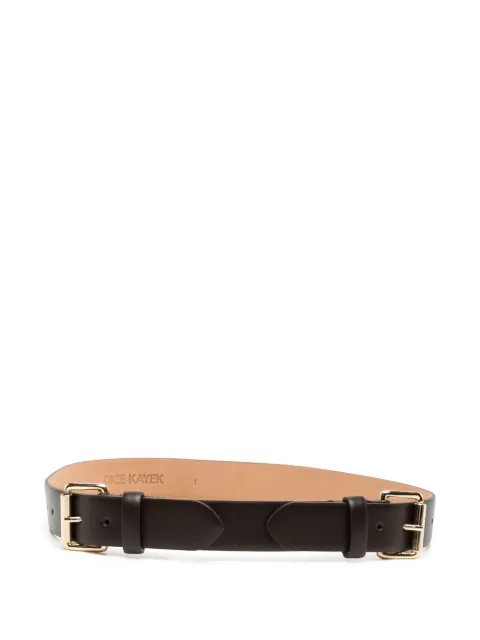 Dice Kayek leather belt
