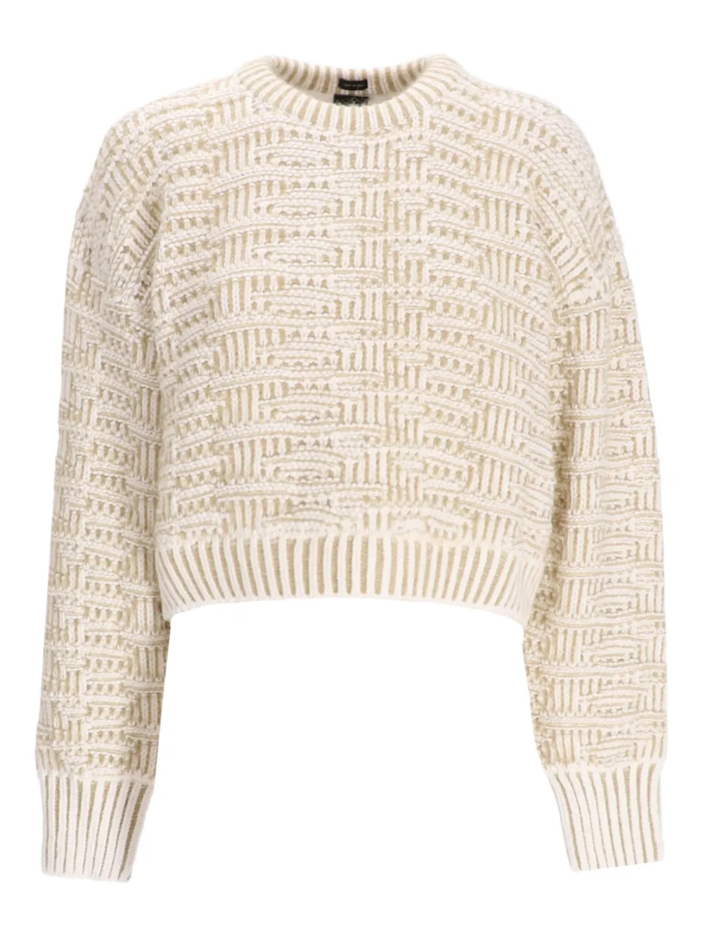 BOSS Flomira trui Beige