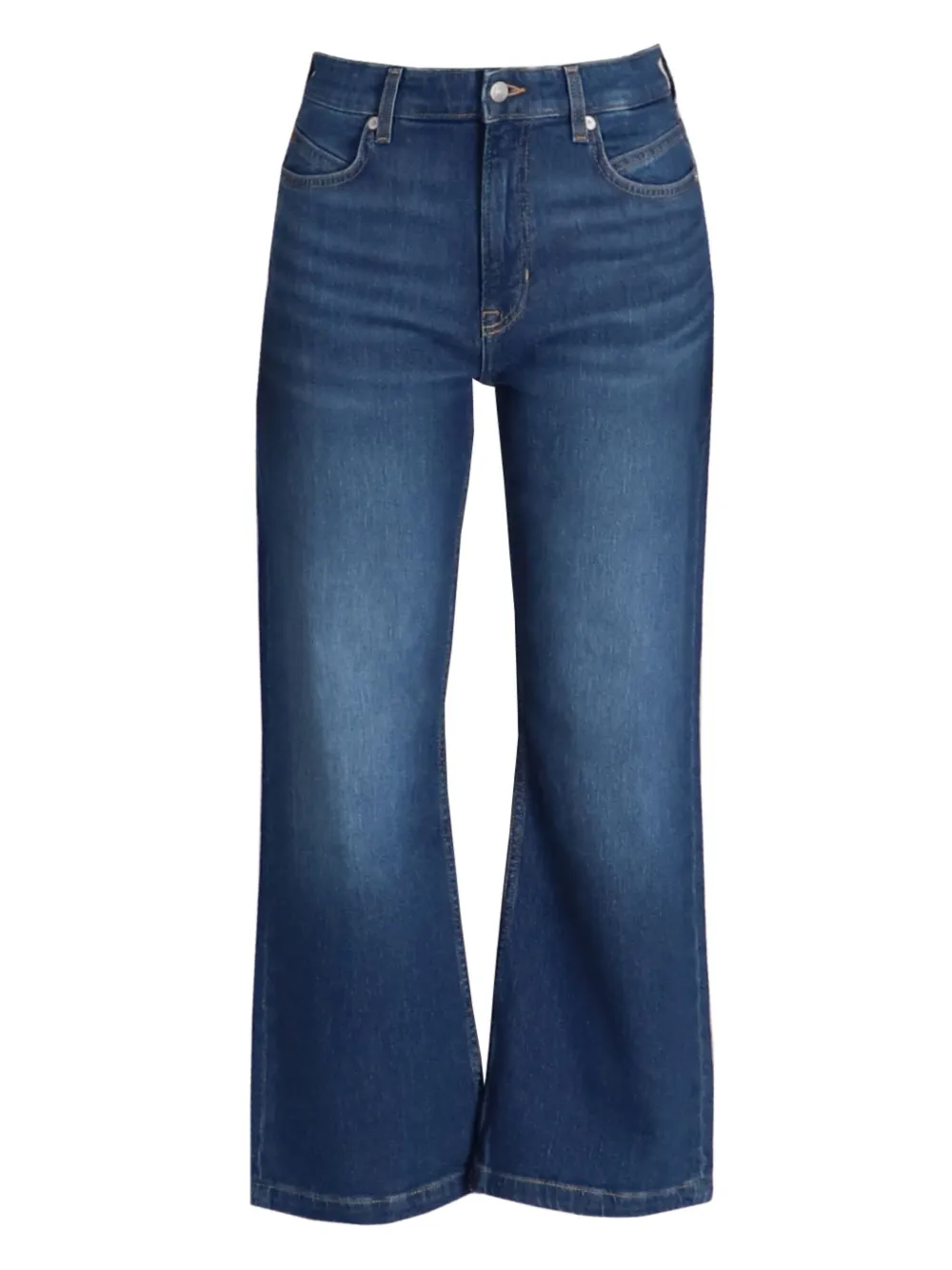 BOSS Cropped jeans Blauw