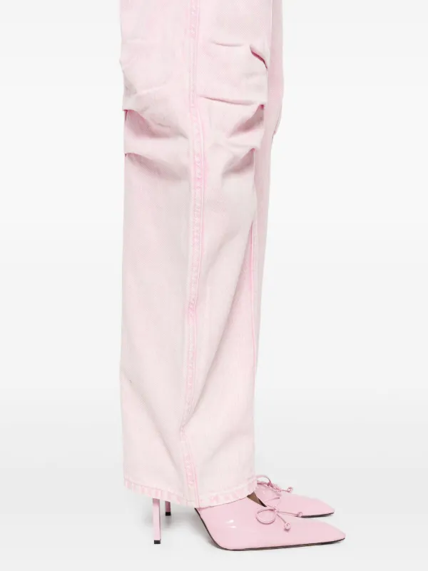 【関税&送料込】Rotate Birger Christensen Pastel Pink Poplin ROTATE Birger Christensen Pink Jacquard Mini Dress Punk