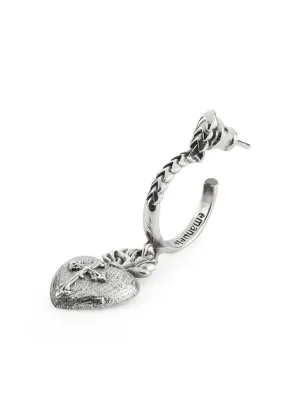 emanuele bicocchi 片耳用ピアスsilver925 Emanuele Bicocchi Fleury クロス ピアス 通販 - FARFETCH