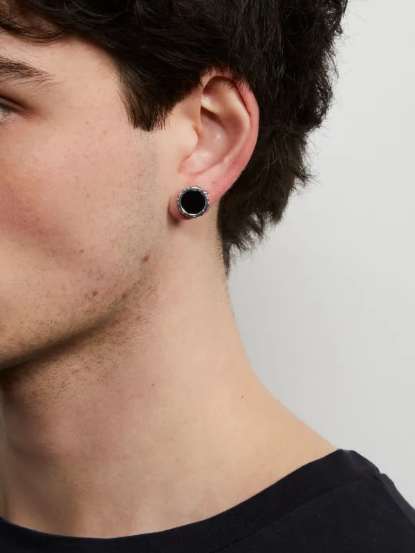 Emanuele Bicocchi Amulet ピアス | ブラック | FARFETCH JP