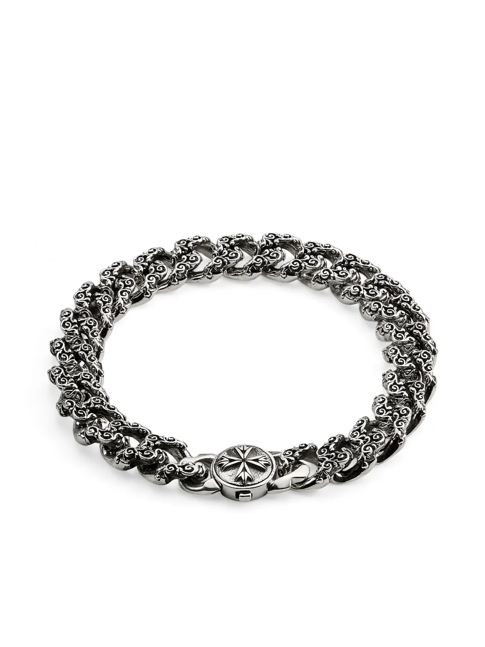 Emanuele Bicocchi pulsera de cadena Fourish pequeña | plateado | Image 1