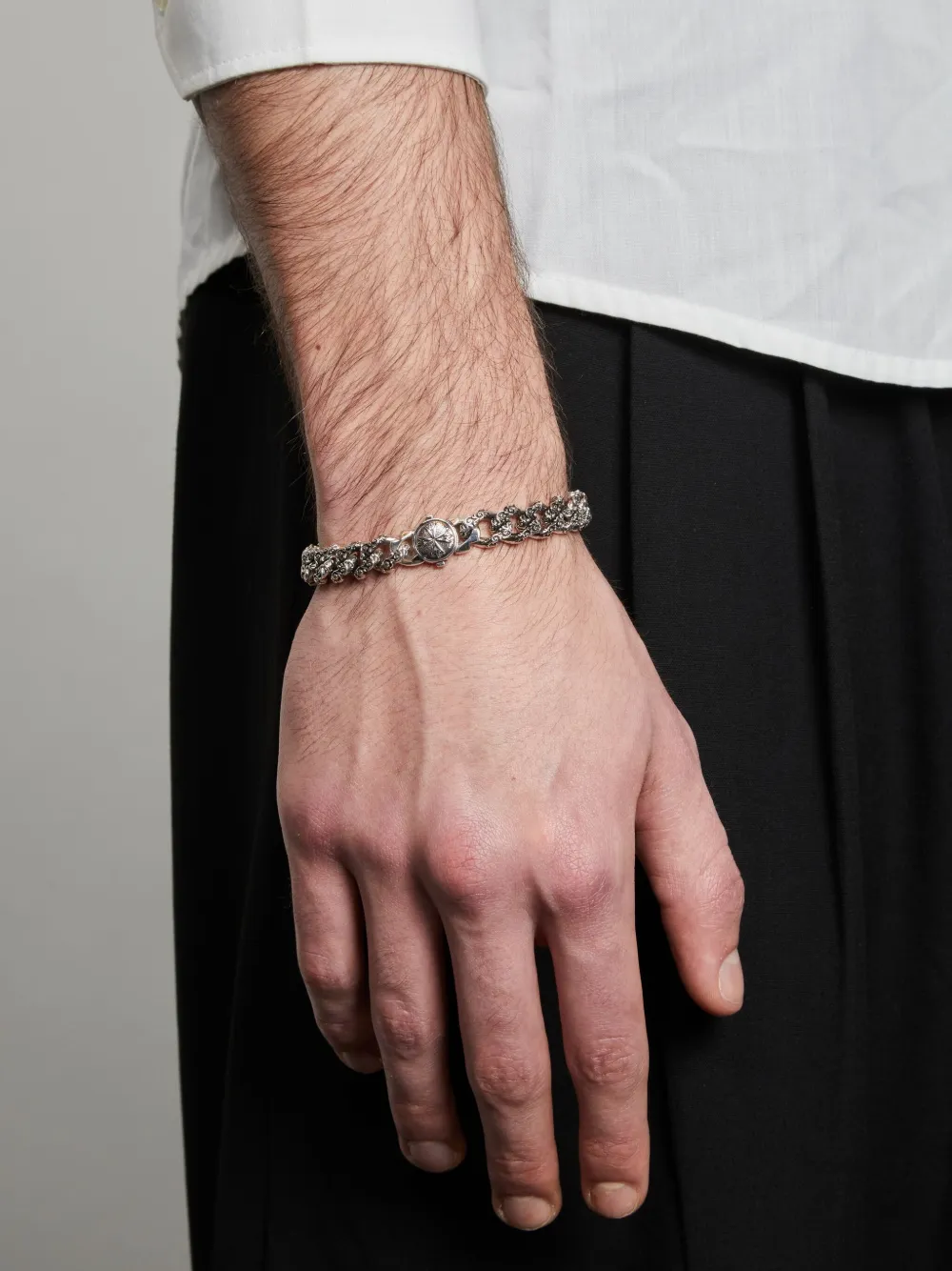 Emanuele Bicocchi pulsera de cadena Fourish pequeña | Hombre | Image 2