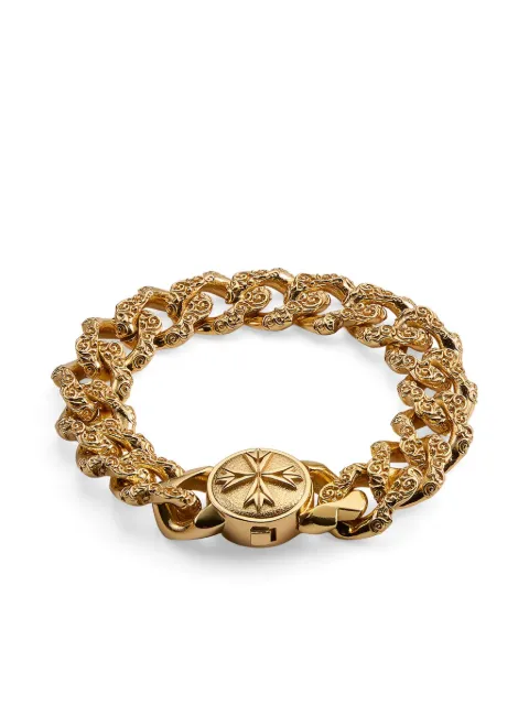 Emanuele Bicocchi large flourish chain bracelet