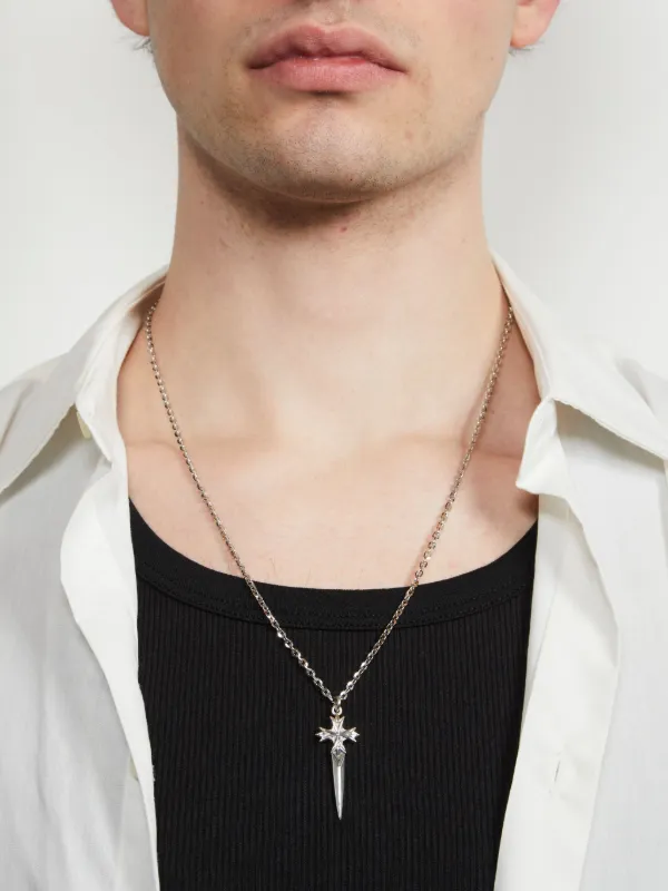 アクセサリー Emanuele Bicocchi Gold plated sterling silver multi cross avelli necklace