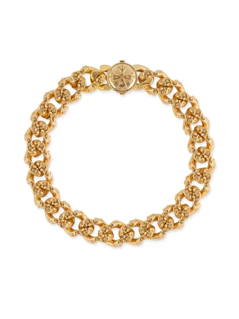 Emanuele Bicocchi small floral-motif chain bracelet