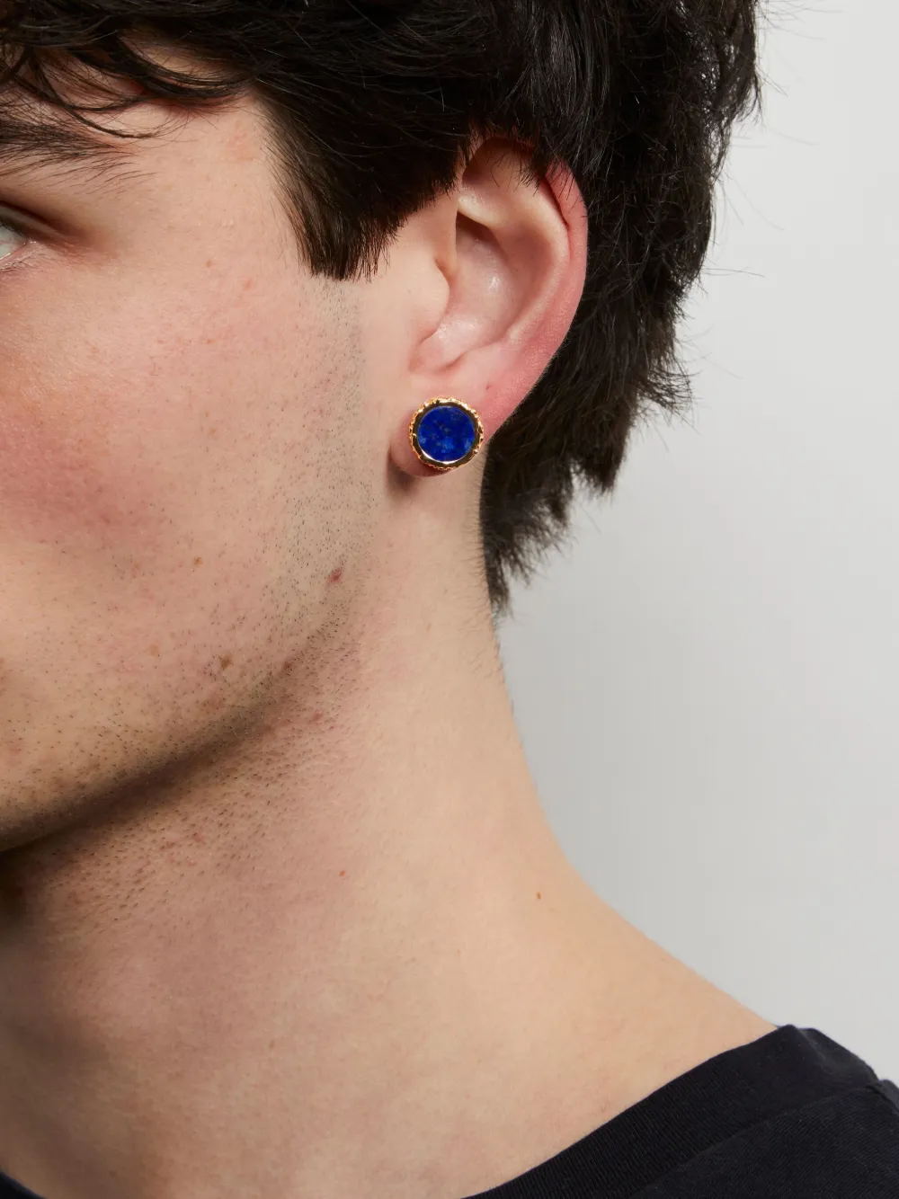 Emanuele Bicocchi Amulet Stud Earring In Gold