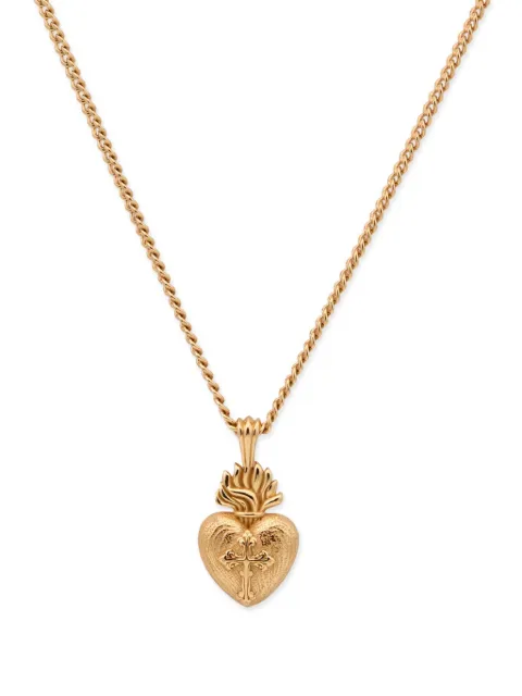 Emanuele Bicocchi small Sacred Heart necklace