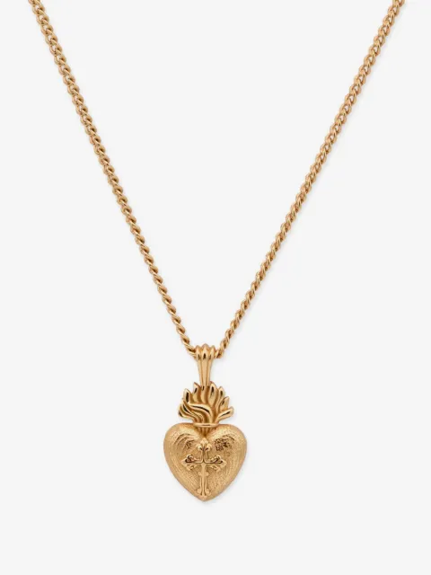 Emanuele Bicocchi small Sacred Heart necklace