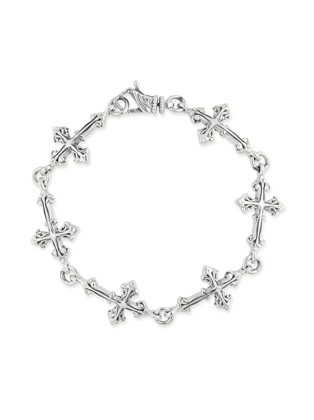 Emanuele Bicocchi large Avelli multi-cross bracelet | Silver | Image 1