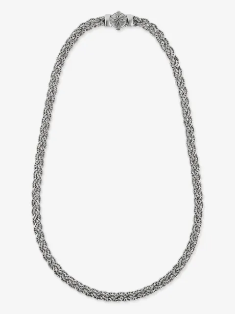 Emanuele Bicocchi collar trenzado con diamantes
