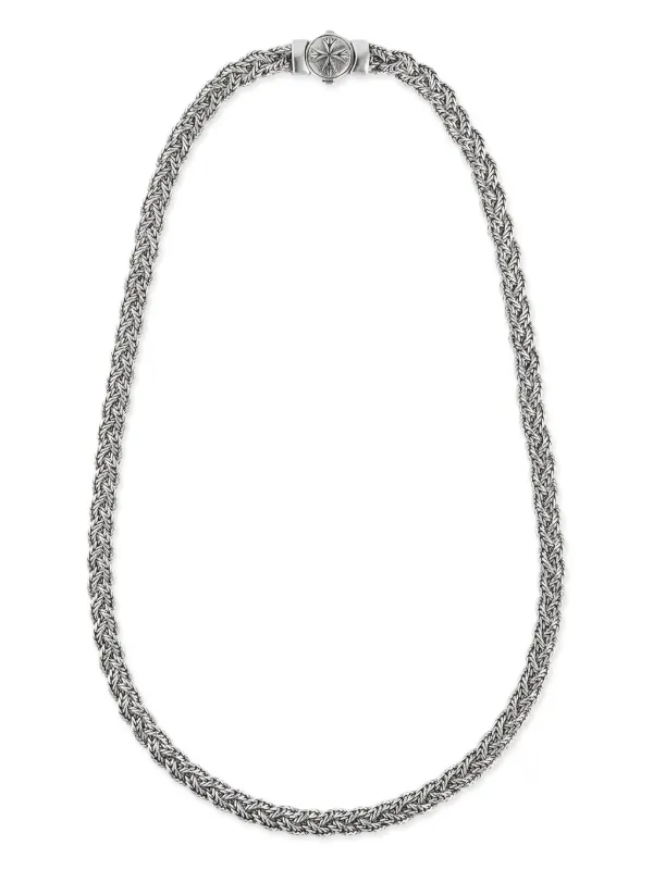 Emanuele Bicocchi ダイヤカット ネックレス | シルバートーン