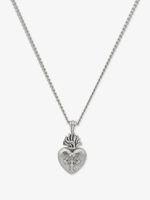 Emanuele Bicocchi small Sacred Heart necklace