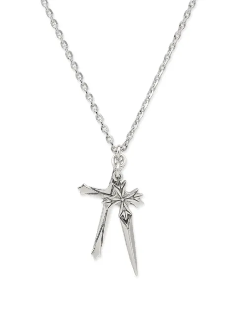 Emanuele Bicocchi collar Pugnale+Cross grande