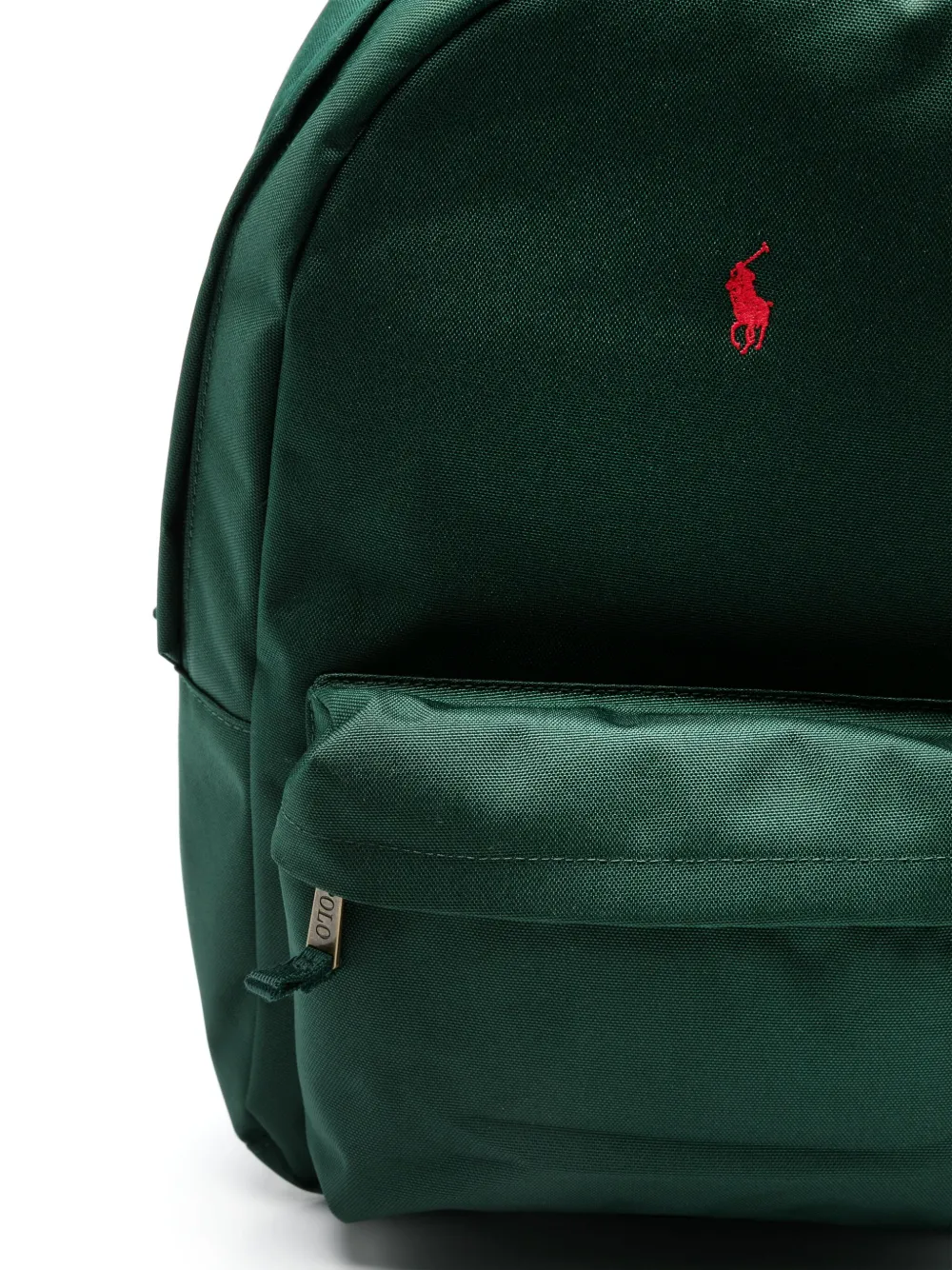 POLO RALPH LAUREN KIDS Rugzak met geborduurd logo Groen